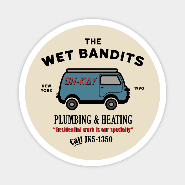 The wet bandits Magnet by Melonseta